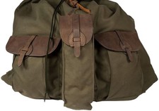 HUBERTUS Canvas Rucksack "groß" ca. 45 Liter Rucksack Jagdrucksack oliv
