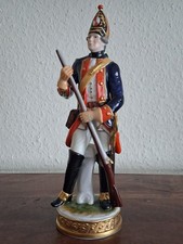 Rudolf Kämmer Porzellan Figur Grenadier 1742 Offizier Soldat Porzellanfigur