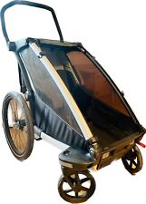 Fahrradanhänger Thule Chariot Lite Agave für 1 Kind, Farbe grau