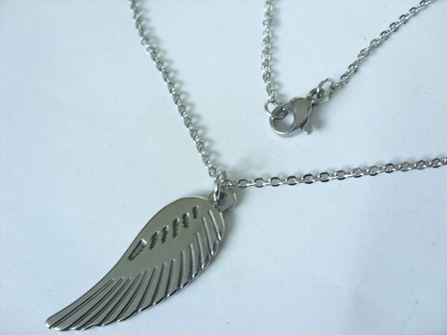 Edelstahl kette mit anhänger - edelstahl,