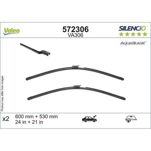 Wischblatt valeo 572306 - valeo,