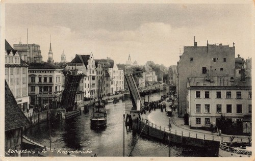 Königsberg krämerbrücke - ak,