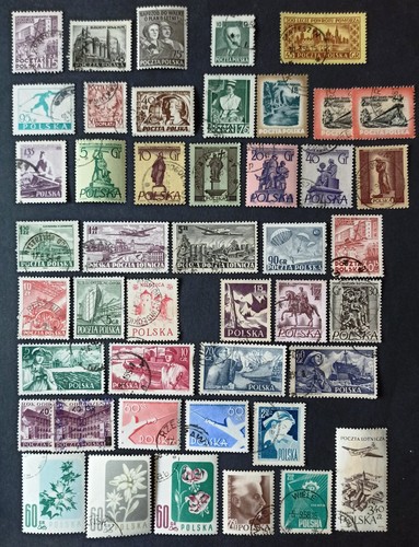 Polen briefmarken lot - polen, briefmarken-lot