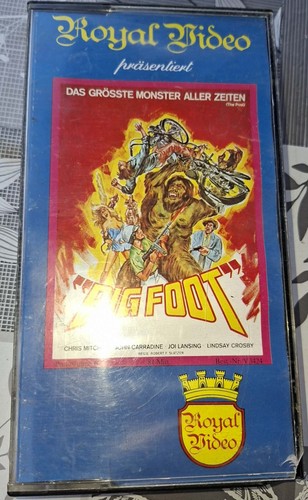 Bigfoot vhs rarität royal - rarität,