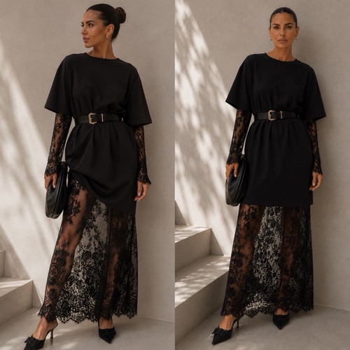 Teiliges damen kleid - damen,