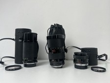 Konvolut mit 3x Soligor Objektiven