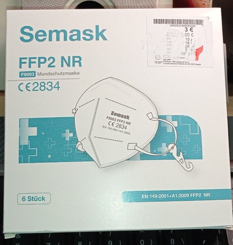 Feinstaubmaske ffp2 6er - feinstaubmaske,