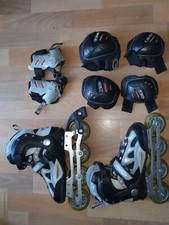 Skaterschuhe Gr.38 inkl. Skater-Schutzausrüstung - TOP! 