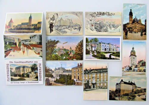 Leporello postkarten lot - postkarten, 9