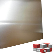 Alu Blech roh blank glatt Natur 2,5 mm Aluminium Aluplatte Glattblech Alu Blech