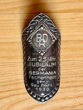 Plakette BDR Bund Deutscher