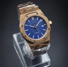 Seiko Mod | Gold Navy Blue