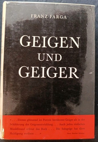 Franz farga geigen und geiger - farga,