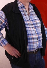 Herren Freizeitweste Schwarz BABISTA Gr 62