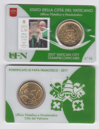 Vatikan euro cent münze - vatikan, 50