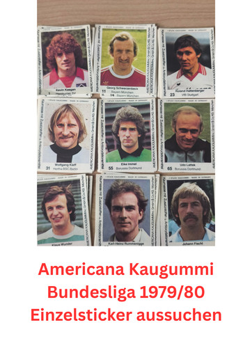Americana kaugummi 1979 - kaugummi, 1979/80