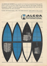 Alcoa International 60er- Vintage Werbung Anzeige Reklame - yellowed_vintageads