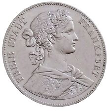Frankfurt Thaler 1859 Silber Ein Pfund Vereinsthaler Silver Coin Art. 003-146