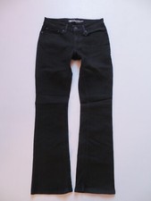Levi's Mid Rise Boot Jeans Hose W 27 /L 30 Schwarz ! Black Stretch Denim, KULT !