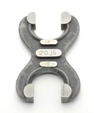 Grenzrachenlehre 20j5 GO+5 µm NOGO -4 µm snap gauge Rachenlehre RHV43172