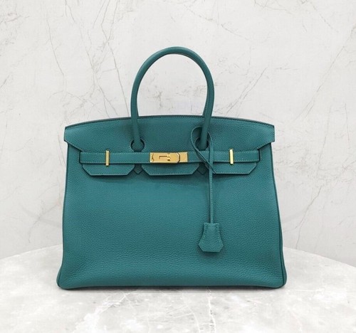 Hermes birkin togo gold q - birkin, 35