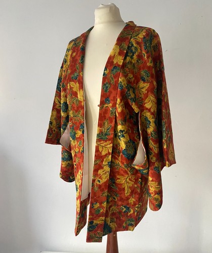 Vintage haori kimono jacke aus - vintage, kimono-jacke