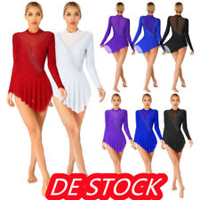 DE Damen Eiskunstlauf Kleid