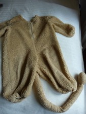 Verkleidungskostüm für Kinder, Löwenfell mit Schwanz