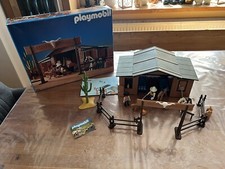 Playmobil® 3768 Silver Ranch OVP Verpackung Anleitung Western