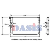 AKS DASIS Wasserkühler