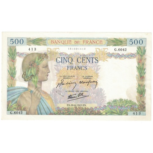 Frankreich 500 francs la - frankreich,,