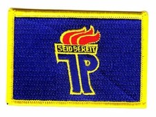 Flaggen Aufnäher Patch DDR-