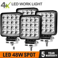 4X 48W LED Arbeitsscheinwerfer