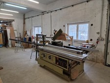 Formatkreissäge kombiniert mit Tischfräse Paoloni TT20