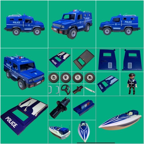 Playmobil 5187 polizei truck - playmobil,