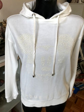 NEU!! *Princess goes Hollywood - Mickey Mouse* Hoodie S weiß Glitzersteine weiß