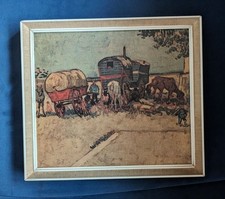 Vincent Van Gogh Fahrendes Volk Zigeuner Zigeunerlager Planwagen