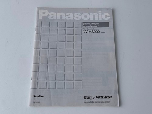Panasonic hs900 - panasonic, nv-hs900