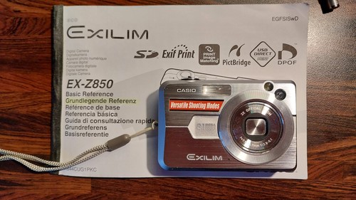 Casio exilim z850 1mp - exilim, 8.1mp