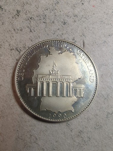 Medaille deutschland einig - medaille,