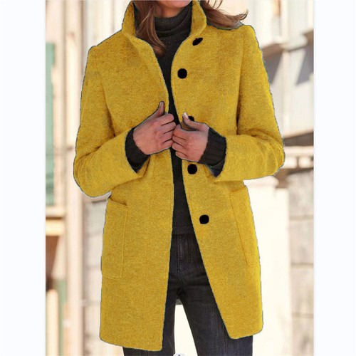 Damen wollmantel winterjacke - damen,