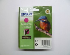 Original Epson T1593 magenta Eisvogel Stylus Photo Foto R2000 --- OVP 07/2018