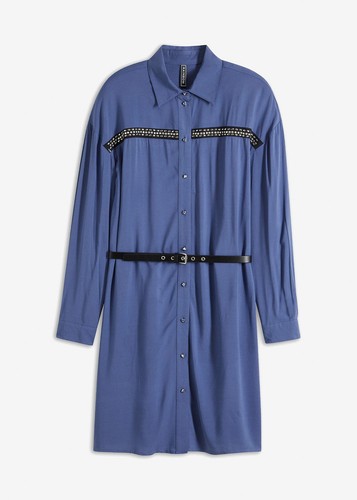 Blusenkleid aus fließender