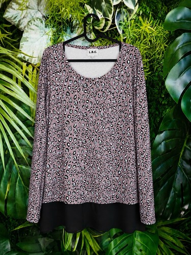 Leoparden bluse größe 4xl - leoparden,