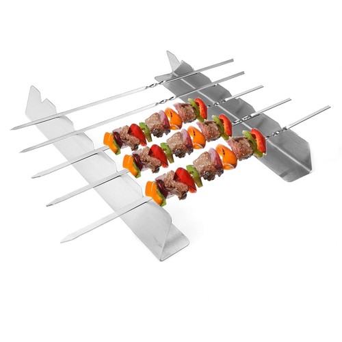 Schaschlikspieße halterung - schaschlikspieße,