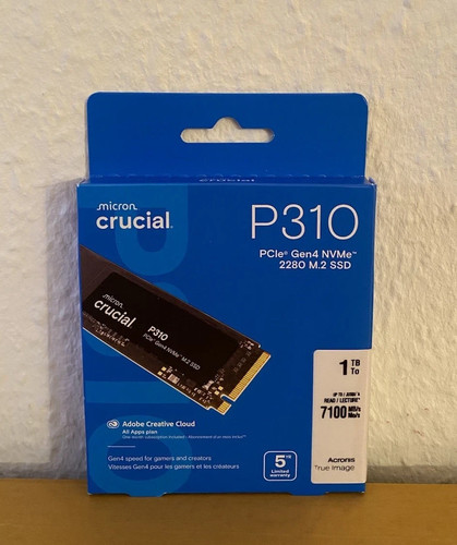 Crucial p310 ssd 1tb 2280 - crucial,