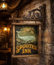 PUB HÄNGESCHILD THE SPOUTER