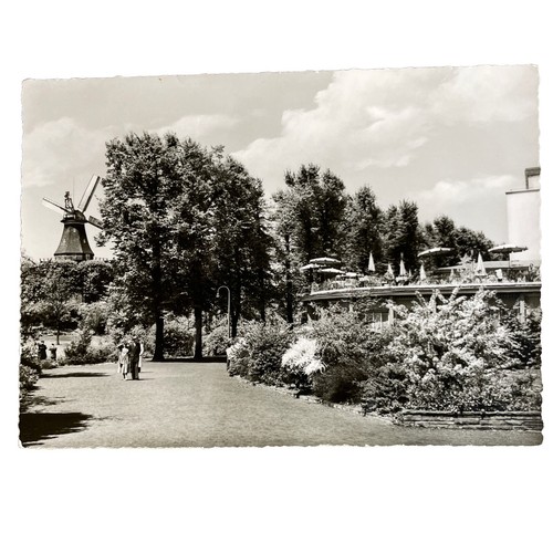 Postkarte bremen café - postkarte,