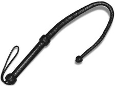 Einsträngige Leder-Peitsche