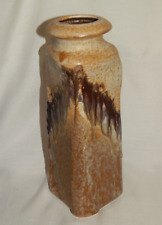 Asymmetrische Vase Steuler Keramik Heiner Balzar Vase Laufglasur 25,5 cm